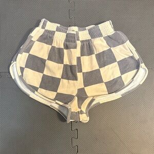 Stitch & Pine Checkered Booty Shorts